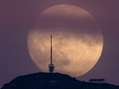 La plus grosse pleine lune de l'année mercredi