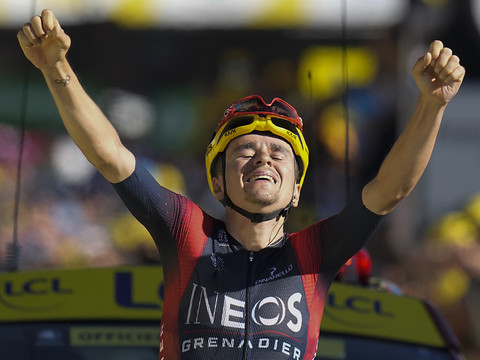 Tour de France: Pidcock s'impose dans la 12e étape