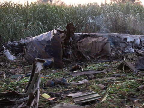 Huit morts dans le crash d'un avion cargo ukrainien
