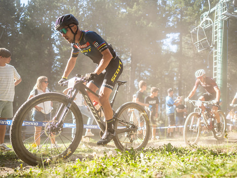 Podium pour Nino Schurter et Ramona Forchini
