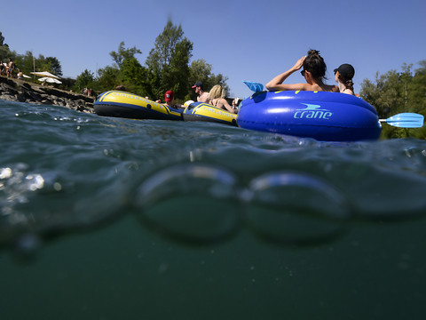 Certains cours d'eau suisses sont plus chauds que jamais