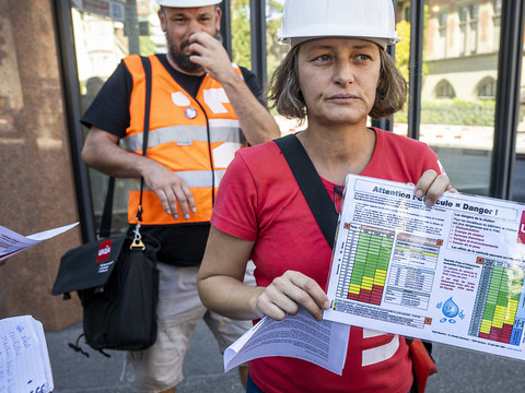 Unia demande le respect des mesures de protection sur les chantiers
