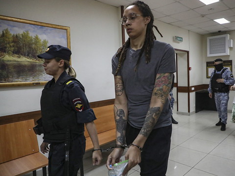 La basketteuse Brittney Griner condamnée à 9 ans de prison