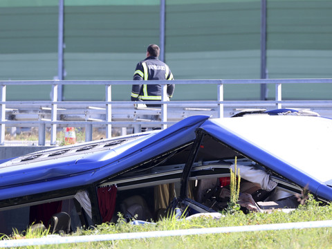 Douze pèlerins polonais tués dans un accident de car en Croatie