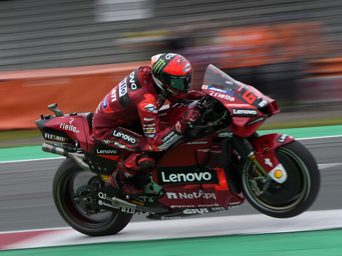 Bagnaia s'impose, Quartararo (8e) reste leader du championnat