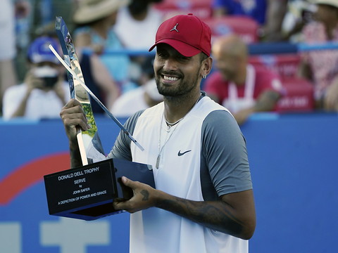 Nick Kyrgios intouchable à Washington