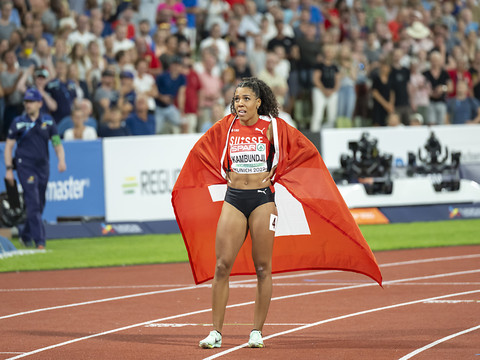Mujinga Kambundji doit se contenter de l'argent sur 100 m