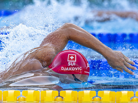 Antonio Djakovic 3e des séries du 400 m libre