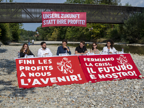 Les Jeunes socialistes exigent une nouvelle politique climatique