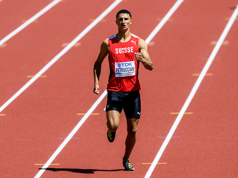 L'argent pour Petrucciani sur 400 m