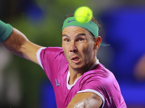Nadal se manque pour sa rentrée