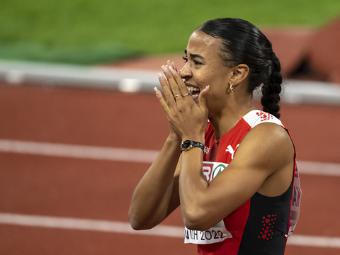 Ditaji Kambundji s'empare du bronze sur le 100 m haies