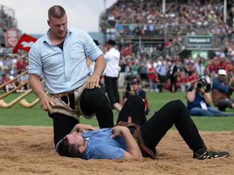 Fête fédérale: Odermatt en tête devant Reichmuth