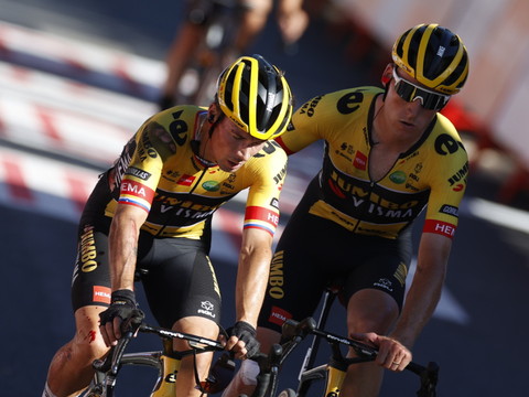 Abandon de Roglic, 2e du général, après sa chute de mardi