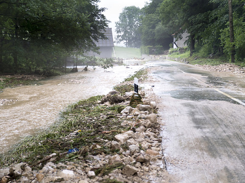 Fermeture de la route Villiers-Le Pâquier: arbres à contrôler