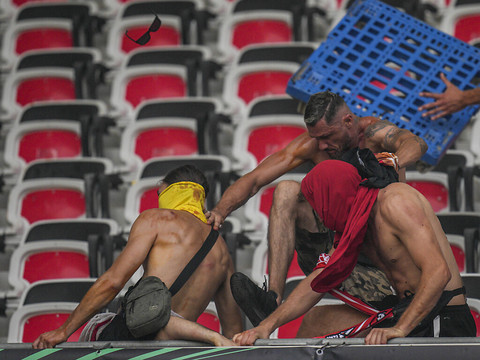 Aucune interpellation après les affrontements entre supporters