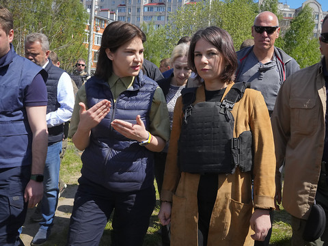 Visite surprise à Kiev de la cheffe de la diplomatie allemande