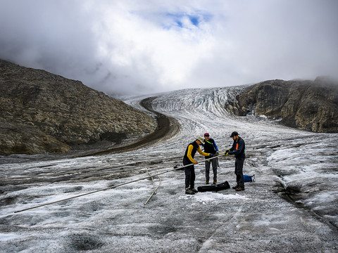 Un record de fonte cet été sur les glaciers