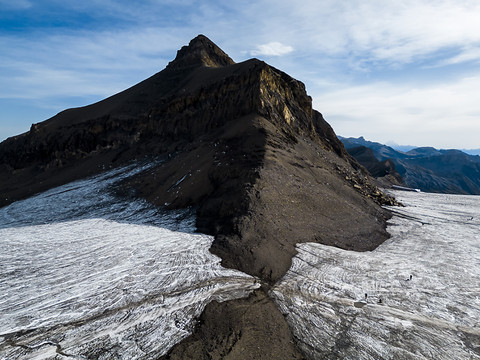 Les glaciers de Tsanfleuron et du Scex Rouge sont désormais séparés
