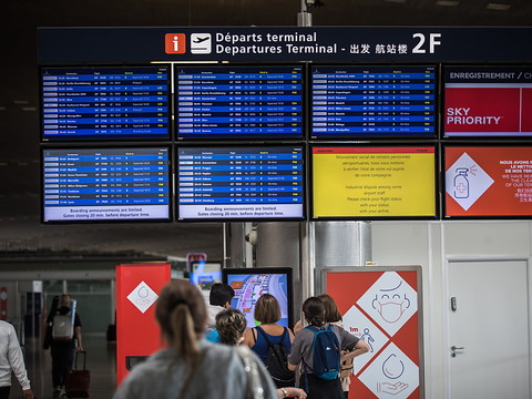 Fortes perturbations dans le ciel en raison d'une grève