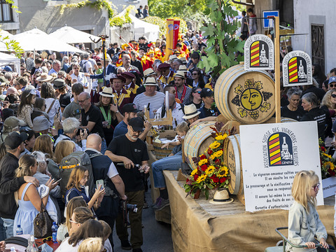 La Fête des vendanges de Russin a attiré plus de 35'000 personnes