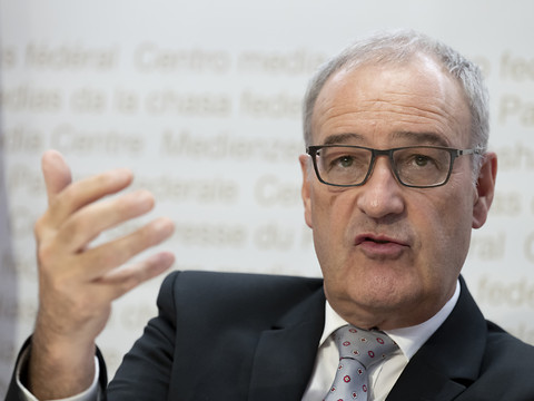 Une cellule de crise est en cours de préparation, selon Parmelin