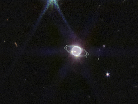 Les anneaux de Neptune capturés par le télescope James Webb