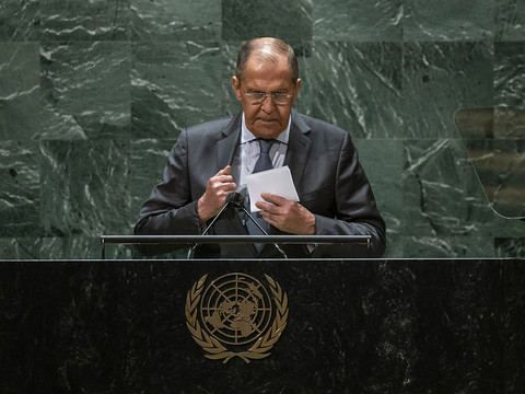 A l'ONU, Lavrov accuse l'Occident d'une russophobie 