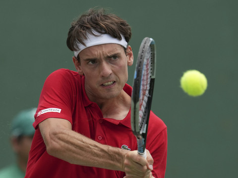 Hüsler face à Geoffrey Blancaneaux au 1er tour