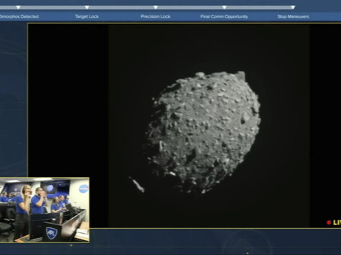 La Nasa a percuté un astéroïde afin de le dévier, une première