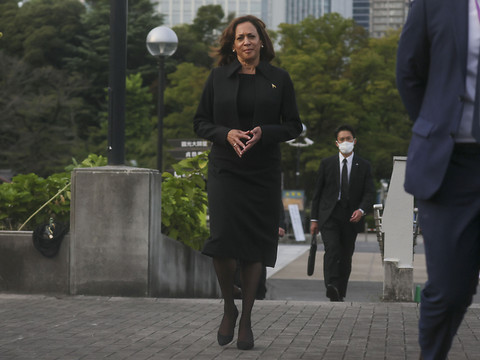 La vice-présidente américaine Kamala Harris arrive en Corée du Sud