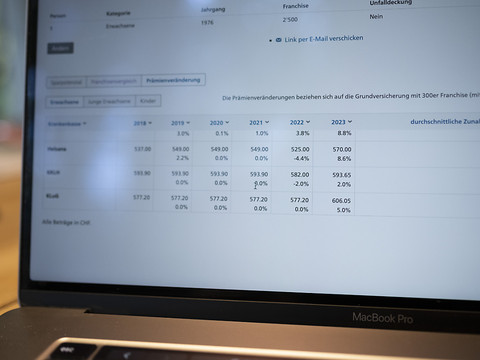 900'000 Suisses peuvent faire des économies sur les primes maladie