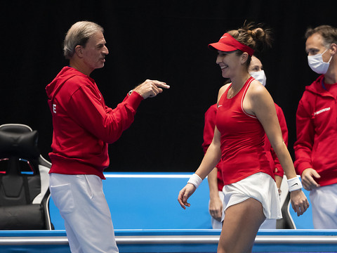 La Suisse avec Bencic, Teichmann, Golubic et Waltert