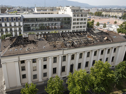 Une pointe de ravelin découverte sur un chantier à Plainpalais