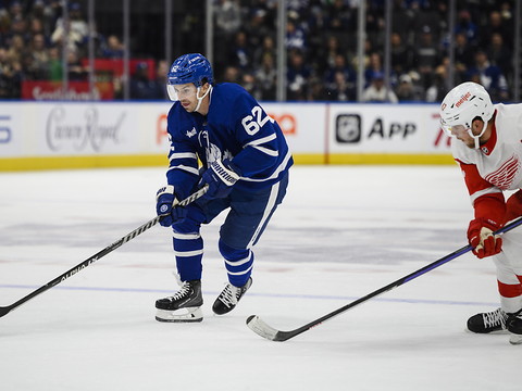 Denis Malgin est parvenu à gagner sa place à Toronto