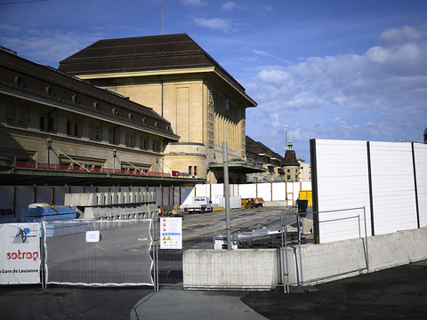 Nouveau retard pour les travaux en gare de Lausanne