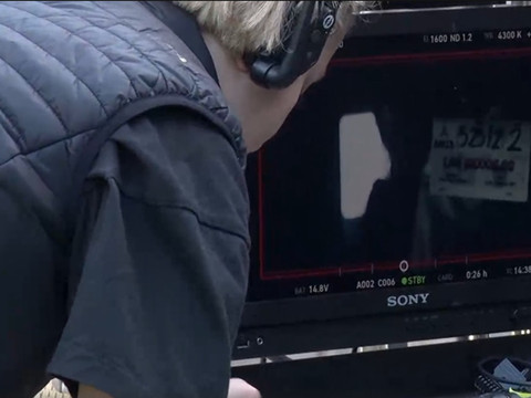 Le tournage de la série 