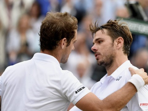 Stan Wawrinka retrouve Richard Gasquet