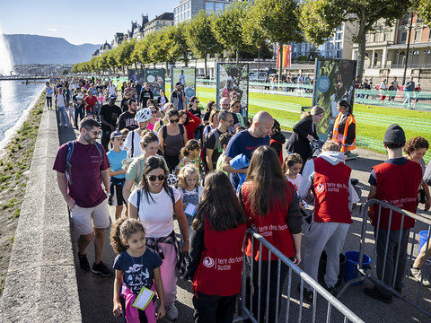 Environ 300'000 francs récoltés à la Marche de l'espoir