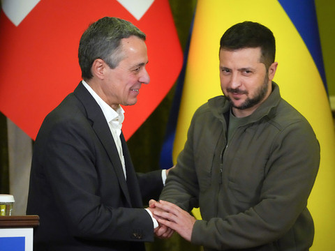 Cassis et Zelensky ont évoqué l'aide humanitaire en Ukraine