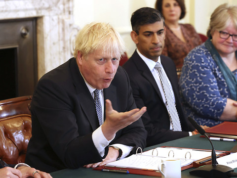 Campagne pour Downing Street: rencontre entre Sunak et Johnson