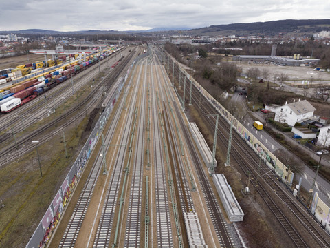 Nouveaux ponts ferroviaires entre Bâle et la frontière allemande