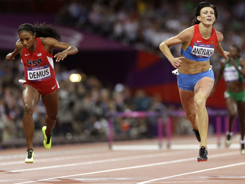Antyukh déchue de l'or olympique 2012 du 400 m haies