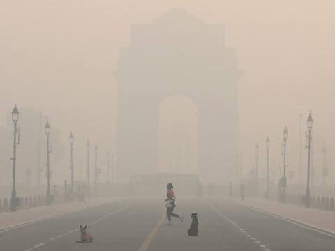 Pollution: New Dehli asphyxiée ferme ses écoles