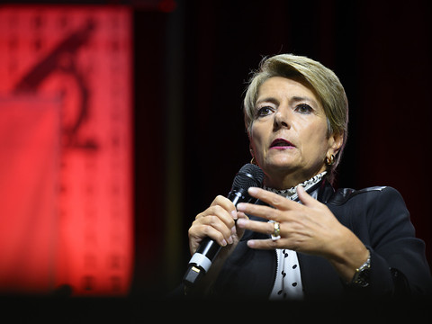 La pression migratoire va se poursuivre, lâche Karin Keller-Sutter