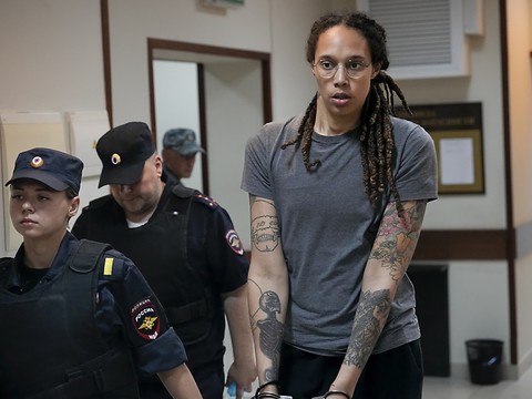La basketteuse américaine Brittney Griner transférée