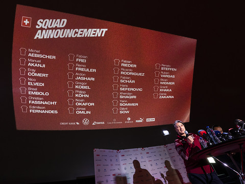 Coupe du monde: les 26 joueurs suisses sont connus