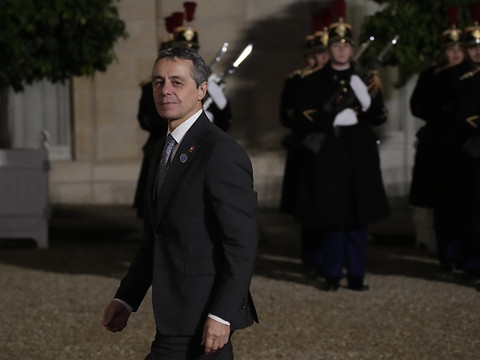 Ignazio Cassis rencontre Emmanuel Macron à Paris
