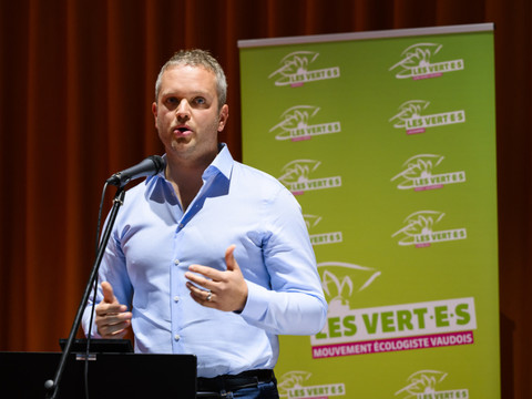 Les Verts vaudois lancent Raphaël Mahaim au Conseil des Etats