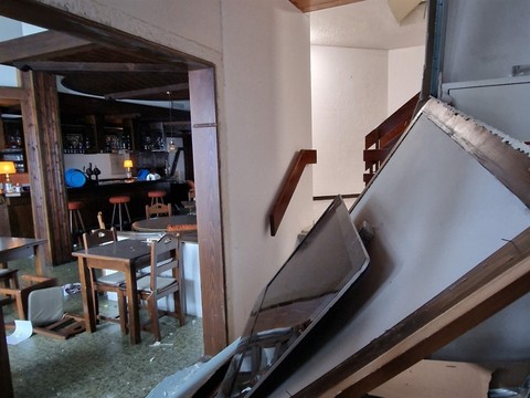 Fuite de gaz et explosion dans un restaurant à San Bernardino (GR)